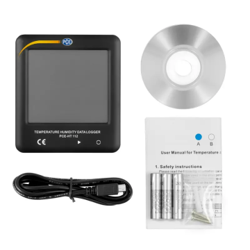 PCE HT 112 Sıcaklık ve Nem Kayıt Cihazı Data Logger 30… 65°C (dahili) -40... 125°C (harici) / 0... 100% n.o (dahili ve harici)