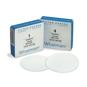 Kalititatif Filtre Kağıdı No grade |  Qualitative Filter Paper 1 - 125 mm / 100 Adet