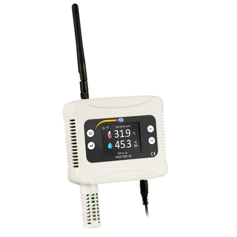 PCE THT 10 Sıcaklık ve Nem Kayıt Cihazı Data Logger  -20… 60 °C / 0... 99% n.o