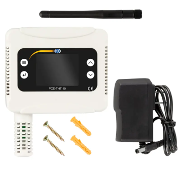 PCE THT 10 Sıcaklık ve Nem Kayıt Cihazı Data Logger  -20… 60 °C / 0... 99% n.o