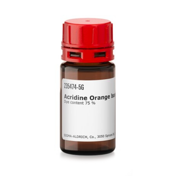 Sigma-Aldrich 235474 Acridine Orange base Dye content 75 % 25 gr