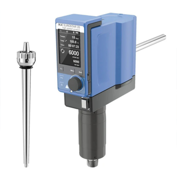 IKA Eurostar 20 control High Speed Dijital Mekanik Karıştırıcı 20 L / 6000 rpm / 20 Ncm
