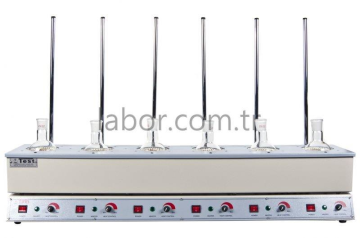 Test T6500N  6 Gözlü  Balon Isıtıcı 500 ml