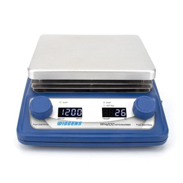 WIGGENS WH200 Isıtıcılı Manyetik Karıştırıcı 100... 1500 rpm / 250 °C