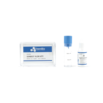 Chembio CB5070 Brom Test Kiti | 100 Test (0,1 - 0,5 - 1 - 2,5 - 5 ppm)