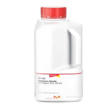 Sigma-Aldrich P3911 Potassium chloride ACS reagent, 99.0-100.5% AS No.: 7447-40-7 12 kg