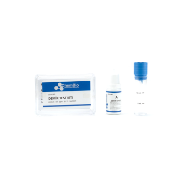 Chembio CB5090 Demir Test Kiti | 100 Test (0,3 - 0,5 - 1 - 2,5 - 5 Ppm)