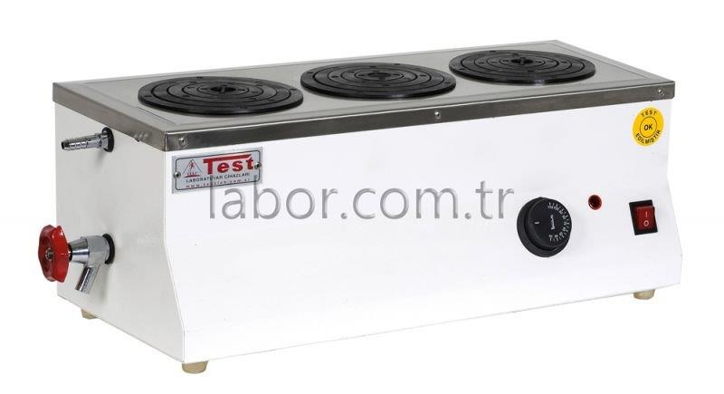 Test T395K 3 Gözlü Su Banyosu