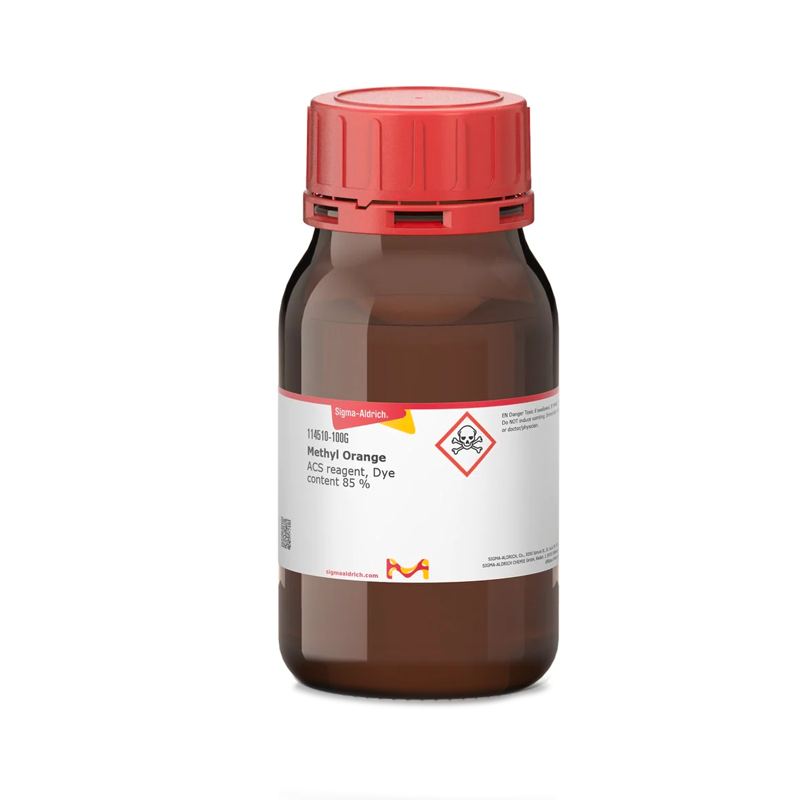 Sigma-Aldrich 114510 Methyl Orange ACS reagent, Dye content 85 % 100 gr