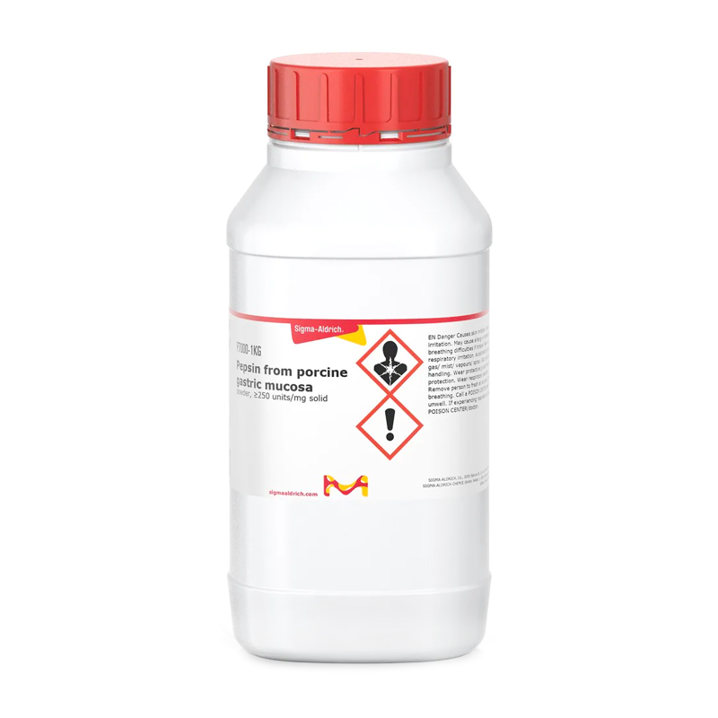 Sigma-Aldrich P7000 Pepsin from porcine gastric mucosa powder, ≥250 units/mg solid CAS No.: 9001-75-6 1 kg