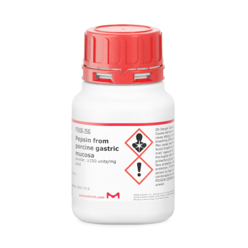 Sigma-Aldrich P7000 Pepsin from porcine gastric mucosa powder, ≥250 units/mg solid CAS No.: 9001-75-6 1 kg