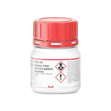 Sigma-Aldrich P7000 Pepsin from porcine gastric mucosa powder, ≥250 units/mg solid CAS No.: 9001-75-6 1 kg