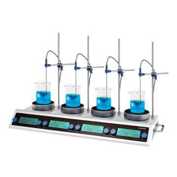 WIGGENS WH620R-D 6 Bölmeli Isıtıcılı Manyetik Karıştırıcı 100... 1500 rpm / 450 °C / 20 L