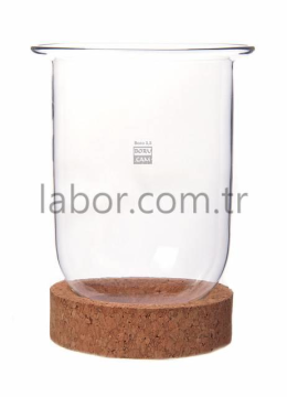Borucam Silindirik Dibi Yuvarlak Reaksiyon Balonu 2000 ml, Dn 100