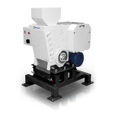 Retsch BB 500 Çeneli Kırıcı  Besleme Malzemesi: Sert, Kırılgan, Orta Sert, Sert Malzeme Giriş Büyüklüğü: < 110 mm Çıkış Büyüklüğü: 90% < 0.5 mm