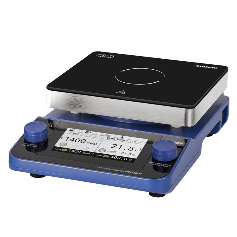 WIGGENS WH280-H Kızılötesi Isıtıcılı Manyetik Karıştırıcı 100... 1500 rpm / 450 °C / 20 L