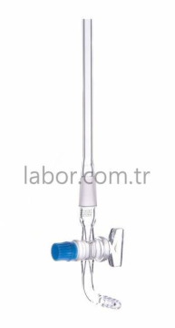 Borucam  Uzun Boyunlu Şilifli Musluk NS 29/32