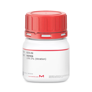 Sigma-Aldrich H3375 HEPES ≥99.5% (titration) CAS No.: 7365-45-9 25 gr