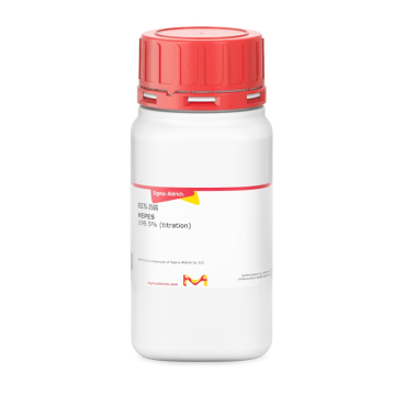 Sigma-Aldrich H3375 HEPES ≥99.5% (titration) CAS No.: 7365-45-9 500 gr