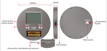 Linshang Technology LS128 UV Enerji Ölçer UV LED'e Özel 340 nm - 420 nm, 395 nm'ye Kalibre Edilmiştir
