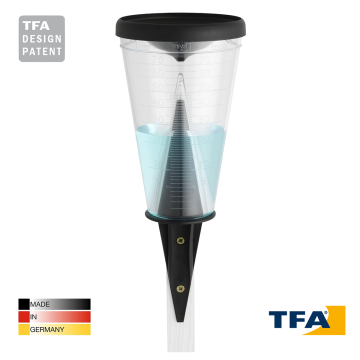 TFA 47.1008 Yağmur Ölçer Plüviyometre 70 L/m2