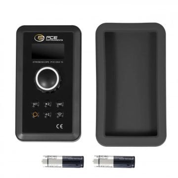 PCE DSX 15 Stroboskop 30... 360.000 FPM / 0.5... 6000 Hz / 12 LED