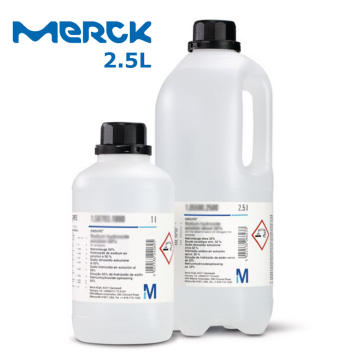 Merck 105432 Ammonia solution for analysis EMSURE® ISO, Reag. Ph Eur  2.5 L PLS ŞİŞE