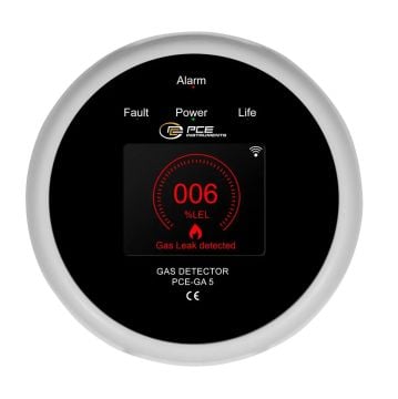 PCE GA 5 Gaz Dedektörü - Ölçüm Aralığı: 0... 100 LEL - 57 °C Doğal Gaz ve LPG'yi Algılar