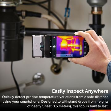 FLIR ONE® Gen 3 Termal kamera iOS™ Akıllı Telefonlar için Profesyonel Termal Kamera