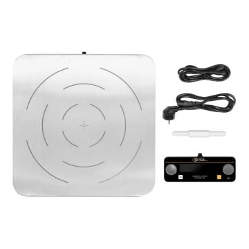 PCE MSR 100L Manyetik Karıştırıcı Paslanmaz Çelik Karıştırma Plakası 100... 600 rpm / 100 L / 400 x 400 mm