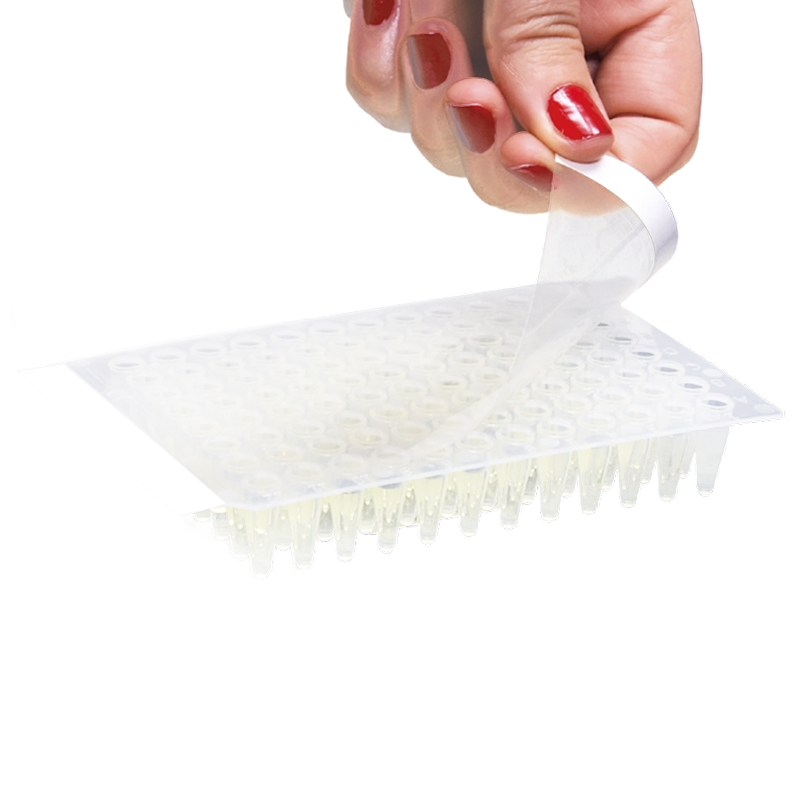 ISOLAB Yapıştırma Filmi - Polyester - qPCR Plaklar İçin 10 Ader