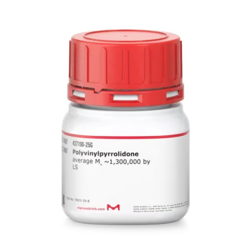 Sigma-Aldrich 437190 Polyvinylpyrrolidone average Mw ~1,300,000 by LS 25 gr