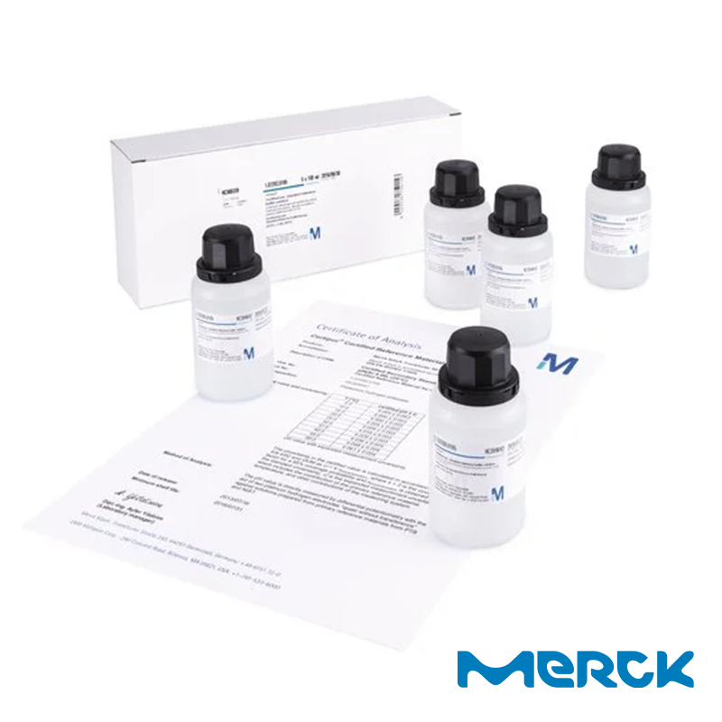 Merck 107204 Certipur® Certified Secondary Standard Reference Buffer Solution 1,68 [25°C] - 100 mL (5 ad/pk)