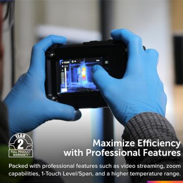 FLIR Cx5 Termal Kamera Darbe ve Patlamalara Dayanıklı Termal Kamera -20...  400 °C / 160 × 120 piksel