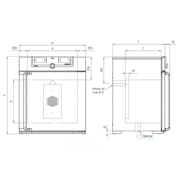 Memmert UN30 Etüv  +5 °C / 300 °C / 30 L