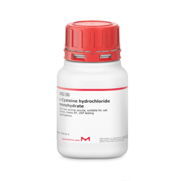 Sigma-Aldrich C6852 L-Cysteine hydrochloride monohydrate from non-animal source, suitable for cell culture, meets EP, USP testing specifications 100 gr