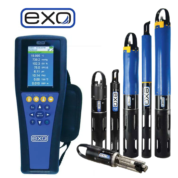 YSI EXO Çok Parametreli Su Kalitesi Ölçer EXO Sondalara Özel Arayüz ile
