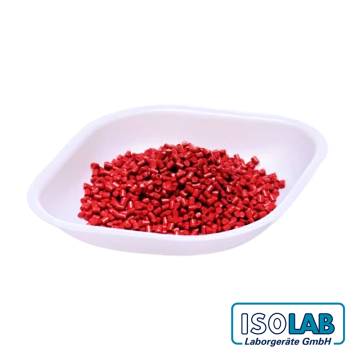 ISOLAB Tartım Kabı - P.S - Elips Form - Beyaz - 100 mL - Gamma Steril - 10 Adet/Paket