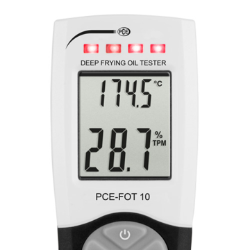 PCE FOT 10 Kızartma Yağ Ölçüm Cihazı (Polar Madde Test Cihazı)
