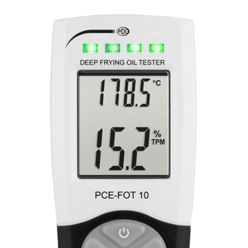 PCE FOT 10 Kızartma Yağ Ölçüm Cihazı (Polar Madde Test Cihazı)
