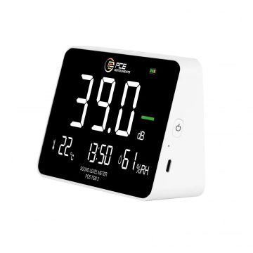PCE TSM 3 Ses Seviyesi Ölçer / Gürültü Ölçer / Desibelmetre  30... 130 dB / 0,1 dB / ± 1,5 dB