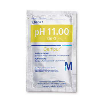 Merck 199021 (Boric Acid, Sodium Hydroxide, Potassium Chloride) Tracable To Srm From Nıst And Ptb pH 11.00 (25°C) Certipur®  30 X 30 ml