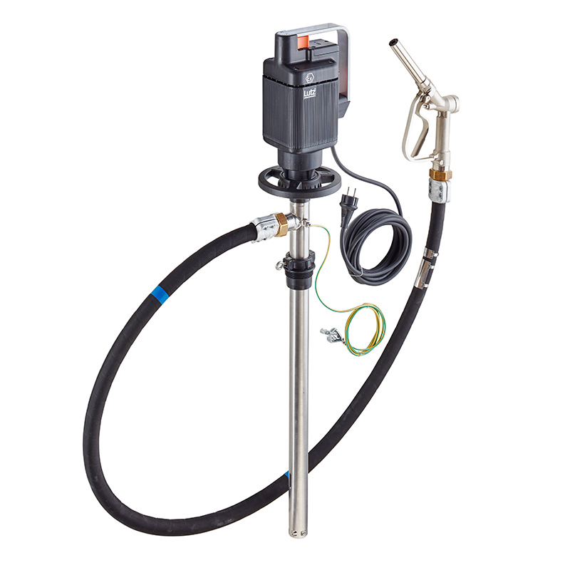 Lutz Solvent Son Derece Yanıcı Hidrokarbonlar için Konteyner Pompası SET2  MA II 3 Motor / 1200 mm