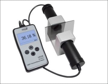 Linshang Technology LS116 Işık Geçirgenliği Ölçer 380 - 760 nm / Ölçüm Aralığı: %0,001 - %99,8
