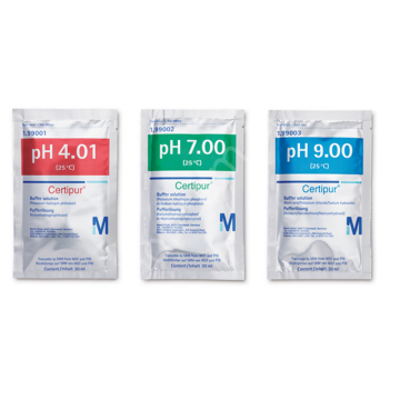 Merck 199005  Traceable To Srm From Nıst And Ptb 10 X pH 4.01 (pHthalate) 10 X pH 7.00 (pHospHate) 10 X pH 9.00 (Borate) pH 4.01/pH 7.00/pH 9.00 (25°C) Certipur®  30 X 30 ml