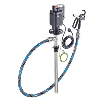 Lutz Patlayıcı Ortam Agresif ve Son Derece Yanıcı Sıvılar için Konteyner Pompası SET2  MA II 3 Motor / 1000 mm
