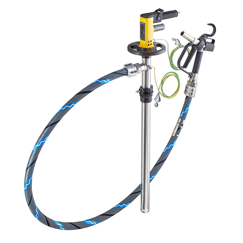 Lutz Patlayıcı Ortam Agresif ve Son Derece Yanıcı Sıvılar için Varil Pompası SET3  MD2xL Motor / 1000 mm