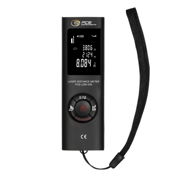 PCE LDM 40N Lazer Metre Uzaklık, Alan, Hacim Ölçer  0,05... 40 m