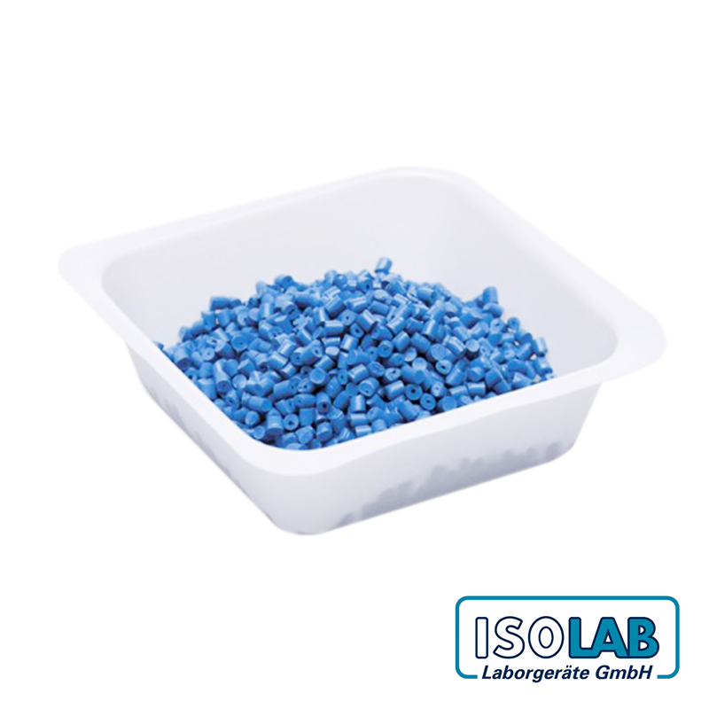 ISOLAB Tartım Kabı - P.S - Kare Form - Beyaz - 250 mL - 100 Adet/Paket