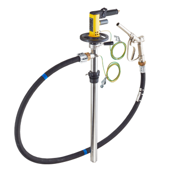 Lutz Solvent Kalıntılarını Boşaltmak için Varil Pompası SET3  MD2xL Motor / 1000 mm